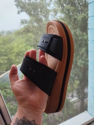 Женские шлепанцы Crocs Brooklyn Woven Buckle Chk 209978-0WV 38-39 (W8) 24 см Chalk (196265695966)