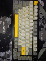 Клавиатура AJAZZ AK820 MAX HE Grey-Yellow Magnetic Switch Проводная Механическая RGB Подсветка С Поддержкой HOT-SWAP фото от покупателей 3