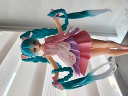 Фігурка-іграшка Міку Хацунє Hatsune Miku Рапунцель у коробці 20 см (АА) фото від покупців 2