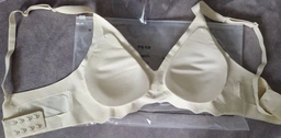 Бесшовный бюстгальтер в рубчик XL (75A, 75B, 80A, 80B) Free Bra анатомический лиф без косточек Черный 515942389 фото от покупателей 2
