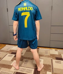 Форма футбольна дитяча Lion SPORT Ronaldo (Роналдо) Al-Nasr «Аль-Наср» 2024, 28- 150-155, синій фото от покупателей 3