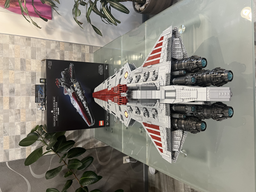 Конструктор LEGO Star Wars Зоряний крейсер Республіки класу Венатор 5374 деталей (75367) фото від покупців 7