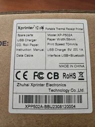 POS принтер Xprinter XP-P502A фото от покупателей 8