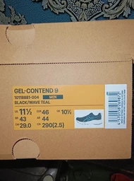 Кросівки для бігу GEL-CONTEND 9 Asics 1011B881-022 43.5 Сірий (4570158223591) фото от покупателей 1