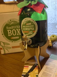 Набір для виготовлення Комбучі максимальний KomBUCHA BOX PRO фото від покупців 1