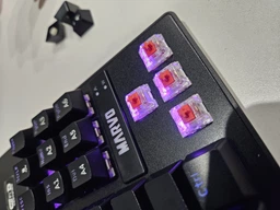 Клавіатура механічна дротова ігрова з підсвіткою MARVO KG901 USB Black фото від покупців 3