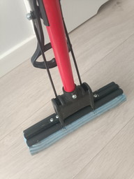 Швабра для прибирання Idea Home DS-1311 Blue-Red з віджимом (DS-1311 Single roller Blue-Red)