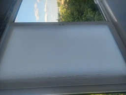 Ролета тканинна Len 0043 Блакитний 35x160 cм фото от покупателей 19