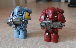 Фігурка для конструктора космодесант Космічні вовки Space Wolves Вархаммер Warhammer MY609 фото від покупців 2