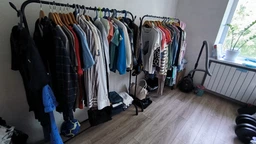 Стойка вешалка для одежды и обуви Loft Organizer TW-603 напольная стальная с полкой и 8 крючками Black фото от покупателей 18