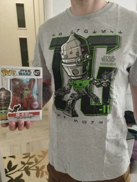 Подарочный набор Funko Pop! & Tee Star Wars IG-11 With the Child Exclusive Фигурка + Футболка Размер M (889698517676)