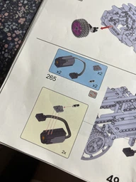 Конструктор Technic Lamborghini Sian 1280 деталей рожева фото від покупців 2