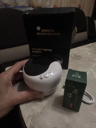 Массажер вакуумный антицеллюлитный для тела Intelligent Cupping Massage, аккумуляторный ручной электромассажер с 9 режимами и нагреванием для уменьшения целлюлита, лимфодренажа и улучшения кровообращения Белый, LY-873-White фото от покупателей 8