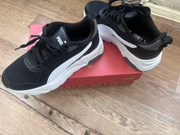 Женские кроссовки Puma Trinity 2 LT 40023101 38.5 (5.5UK) 24.5 см Puma White-Puma Black-Feather Gray (4067983902659) фото от покупателей 9