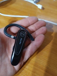 Беспроводная гарнитура Bluetooth наушник вкладыш New Bee LC-B45C с активным шумоподавлением и кейс-чехол Чёрный фото от покупателей 17