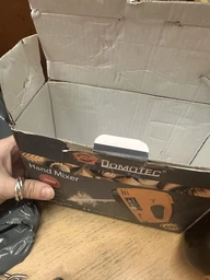 Міксер 7 швидкостей 260 Вт 2 віночки; 2 гаки для тесту DOMOTEC R6633O фото від покупців 1