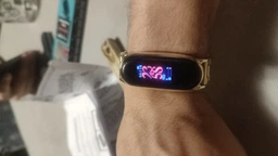 Ремінець металевий MiJobs Plus для фітнес браслета Xiaomi Mi Band 5/6/4/3 Рожеве Золото (mrk2109) фото від покупців 2