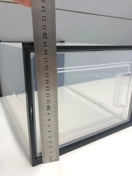 Комплект боксов (12шт) для хранения обуви (РАЗМЕР "S") LUMINARIA SHOE BOX BK/CLEAR фото от покупателей 2