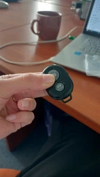 Пульт Bluetooth кнопка для селфі Android iOS Чорний