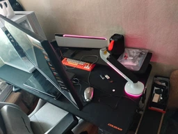 Настільне кріплення для монітора OfficePro MA901G plus з пружиною 17-32" 2-9 кг RGB Gray фото від покупців 7