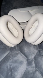 Чохол-накладка DK для Apple AirPods Max 1 / 2 | Silicone Candy Friendly 3в1 (ivory)