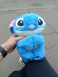 Мягкая игрушка Bautech Стич светящийся на батарейках с эффектом дыхания фото от покупателей 1