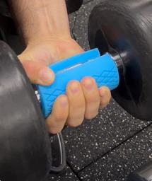 Расширитель грифа EasyFit EF-11790 расширитель хвата 10х5 см 2 шт (пара) Синий (56001053) фото от покупателей 2