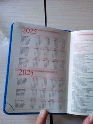 Ежедневник А6 Leo Planner датированный 2025 Ukraine 352 страницы Сине-желтый (252555)