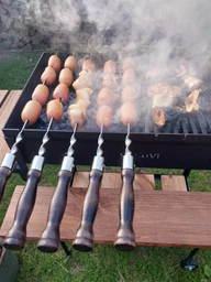 Шампур для шашлыка Кольцо 1шт Gorillas BBQ ручная работа 45 см SKK5 фото от покупателей 1