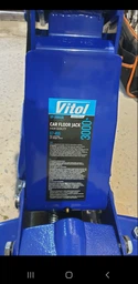 Домкрат подкатной Vitol 3 тонны висота 85мм - 455мм для шиномонтажа фото от покупателей 1