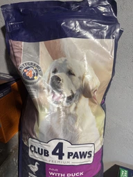 Сухий корм для дорослих собак великих порід Club 4 Paws Premium 14 кг качка (B4531101) фото від покупців 1