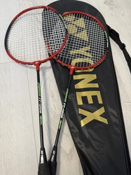 Набор Для Бадминтона Yonex Basic Volt Ne-yn-v500, 2 Ракетки, Волан, Чехол (322240) фото от покупателей 6
