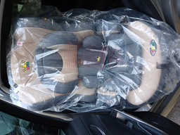 Автокресло Happy Baby Baby Car Seat HB616 9-36 кг BEIGE-GRAY (km9484)