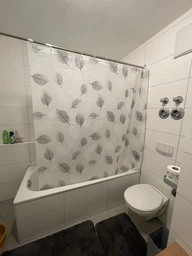 Шторка для ванной комнаты WOKO AJUR 180х180 с 12-ю кольцами фото от покупателей 1