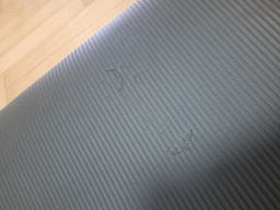 Коврик для йоги, пилатеса и фитнеса EasyFit EF-19192-BK, противоскользящий, NBR, Черный, 180×61×1 см. фото от покупателей 8