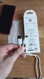 Кабель швидкого заряджання для телефону iPhone Type-C Borofone X117 turbo fast charge USB-C зарядний шнур 60W xiaomi samsung redmi huawei realme oppo планшета для передачі даних тайпсі 1 метр 60 Вт білий