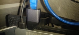 Адаптер переходник Hoco UA35 Type-C to RJ45 metal grey