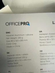 Підставка для навушників OfficePro Aluminum alloy Grey (LS350G) фото від покупців 1