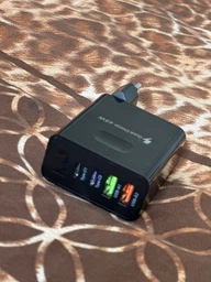 Сетевое зарядное устройство для айфона самсунга на 4 порта 45W Адаптер USB Type C для Samsung Apple iPhone iPad Xiaomi Huawei Google Блок питания зарядка для телефона смартфона планшета легкий для путешествий Black LEXEGO F004-B фото от покупателей 4