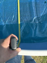 Сонячне накриття для басейну INTEX 28010 244 см фото від покупців 2