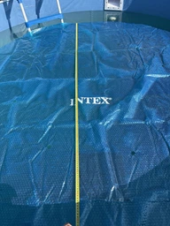 Сонячне накриття для басейну INTEX 28010 244 см фото від покупців 1