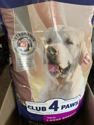 Cухой корм CLUB 4 PAWS PREMIUM Клуб 4 лапы для взрослых собак средней породы, 14 кг фото от покупателей 1