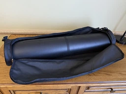 Сумка для коврика EasyFit BlackBag EF-2132 чехол на каремат для йоги и фитнеса 70х15 см Черная (56001098)