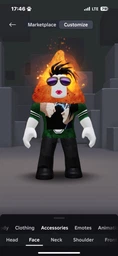 Roblox: Flaming Hot Chip Head фото від покупців 3