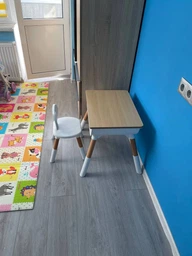 Дитячий стіл та стілець 5 в 1. Регулятор висоти столика та стільця . Скандинавський стиль. Багатофункціональний стол для гри і розвитку. (CK-SkandSt) фото від покупців 1