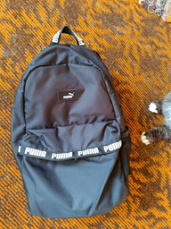 Рюкзак спортивний тканинний 18 л вміщує формат А4 Puma Phase Tape Backpack 09117001 Black (4067984168351) фото від покупців 1