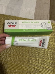Мультиактивна зубна паста White Star Herbal Power 100 мл (3800237400317) фото від покупців 5
