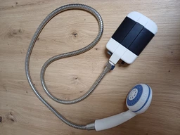Похідний портативний душ Portable Outdoor Shower з акумулятором і USB зарядкою