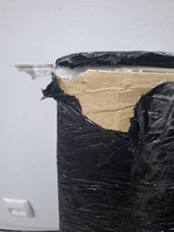 3D панель самоклеящаяся StickerWall под мрамор 770х700х3 мм серый фото от покупателей 1