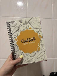 Блокнот Figasse Для записи рецептов COOKBOOK А5 (КБ0006) фото от покупателей 3